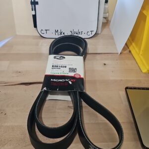 Gates K081020 Micro-V Serpentine Drive Belt