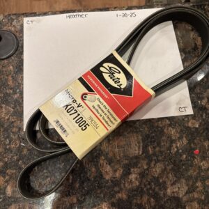 Gates Serpentine Belt-Premium Micro-V Belt K071005 7PK2554