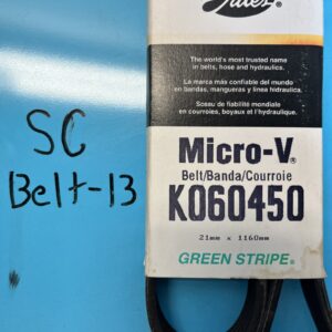 Gates Standard Green Stripe Micro-V Serpentine Belt-Premium OE K060450