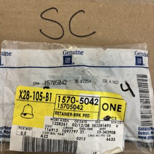 Genuine Brake Pedal Push Rod Retainer 15705042 -QTY 4