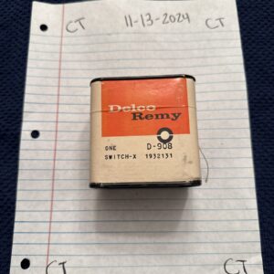 Genuine Delco Remy D-908 1932131 Switch Factory Sealed Box