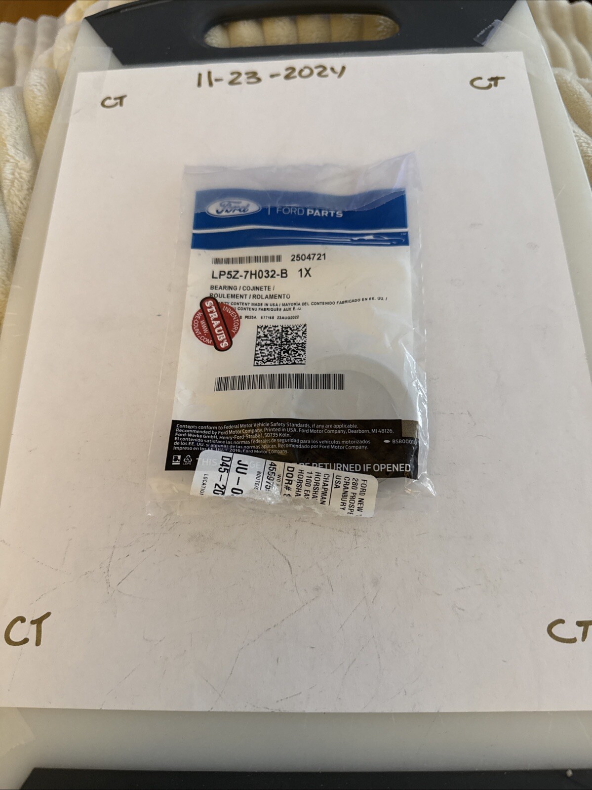 Genuine Ford Bearing Assembly Thrust LP5Z-7H032-B