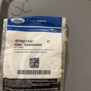 Genuine Ford Bracket Nuts W705277-S441 *Pack Of 4*