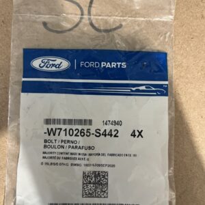 Genuine Ford Bracket Screws-QTY-4 -W710265-S442