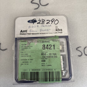 Genuine Ford Bronco 2021-2024 Raptor Chrome-Plated Lug Wheel Lock Kit N2DZ1A043A
