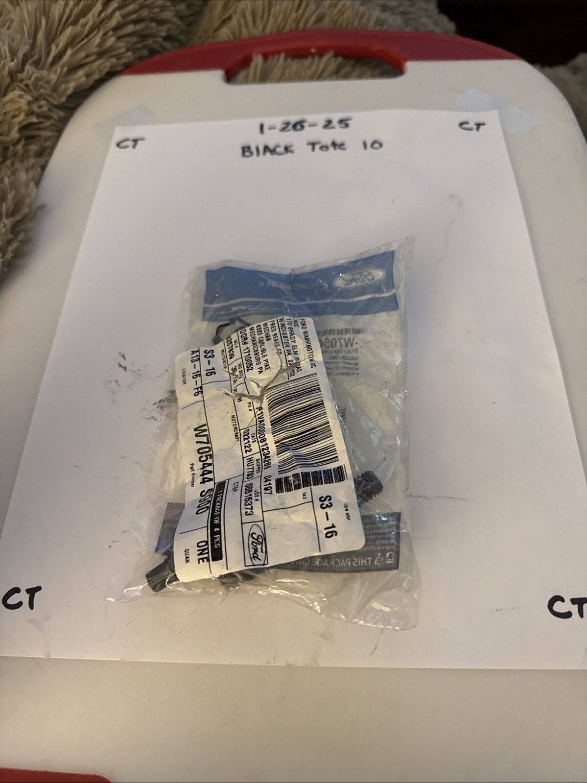 Genuine Ford Converter & Pipe Stud (QTY 1) W705444-S900 Sold Individually - Image 3