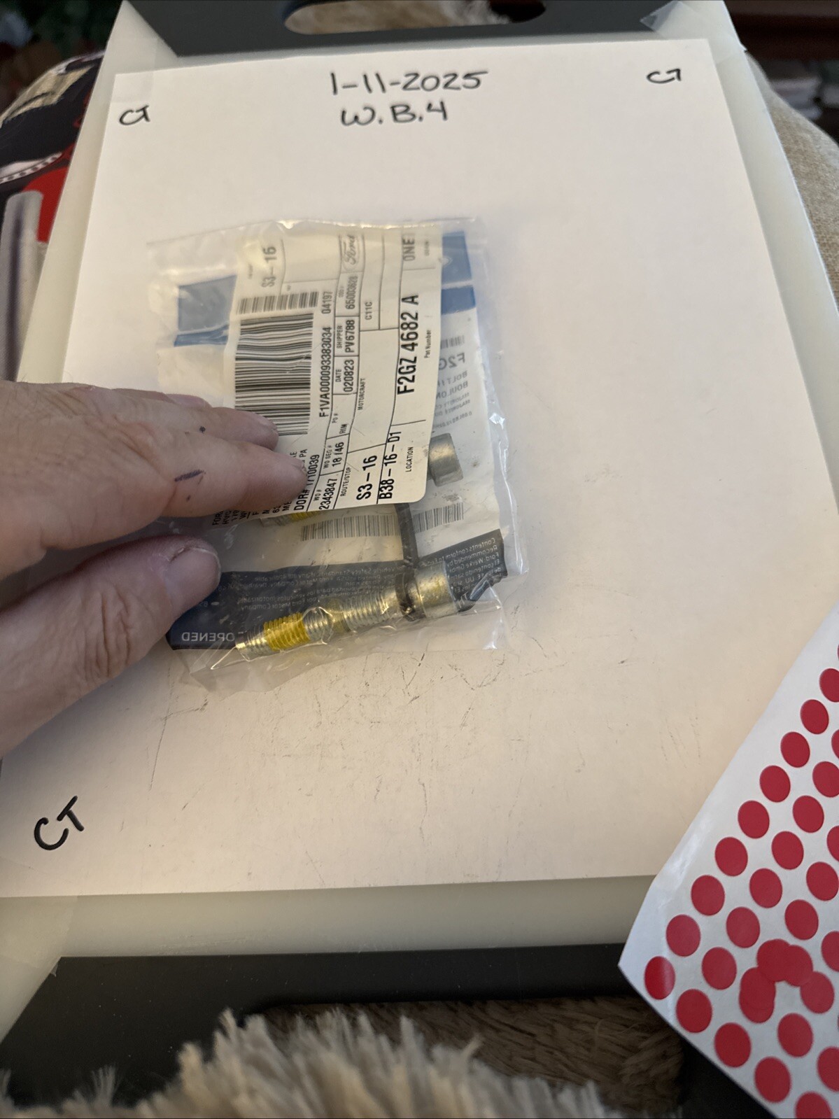 Genuine Ford Drive Shaft Assembly Front Bolt F2GZ-4682-A (1) - Image 5