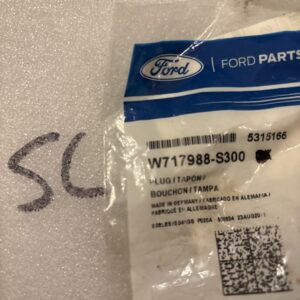 Genuine Ford Glass Retainer Plug W717988-S300
