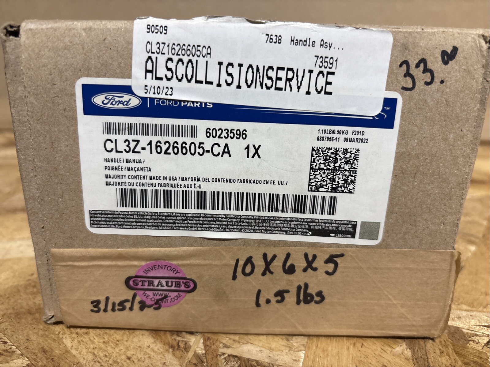 Genuine Ford Handle Outside CL3Z-1626605-CA - Image 3