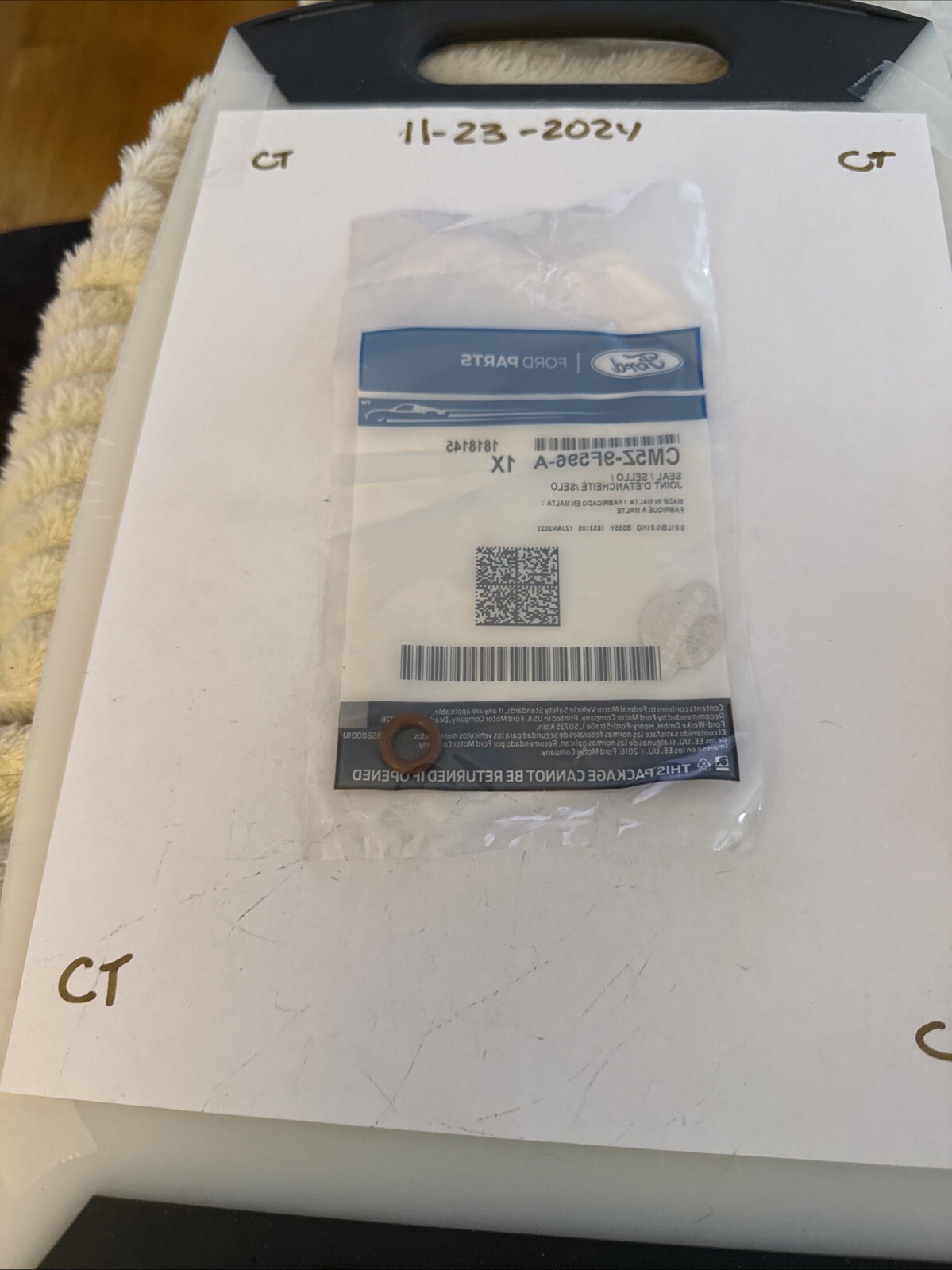 Genuine Ford Injector O-Ring CM5Z-9F596-A - Image 3