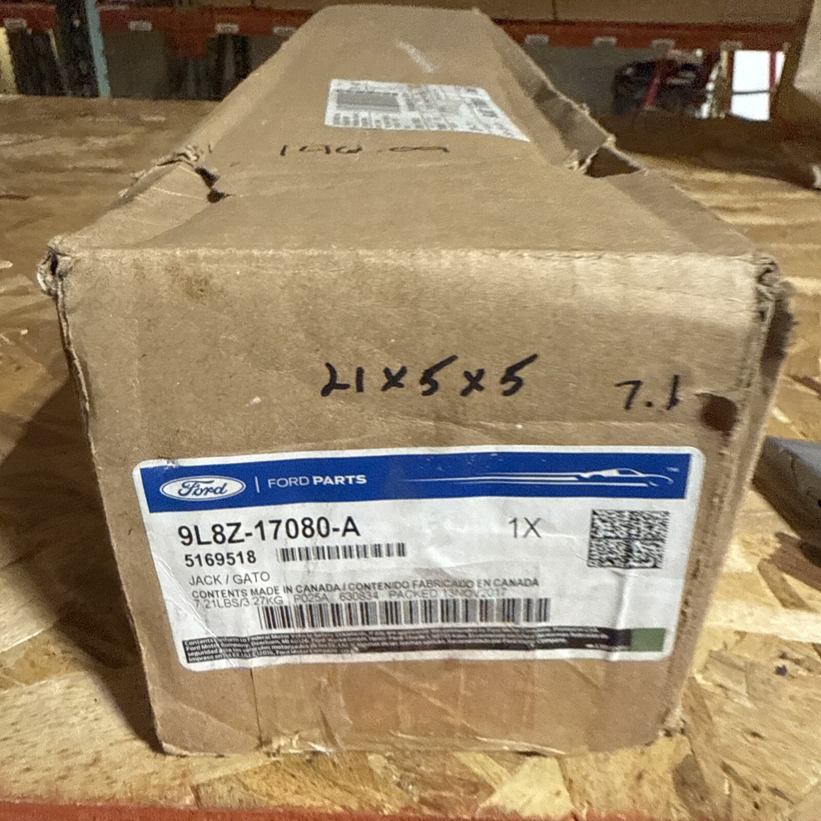 Genuine Ford Jack Assembly 9L8Z-17080-A - Image 3