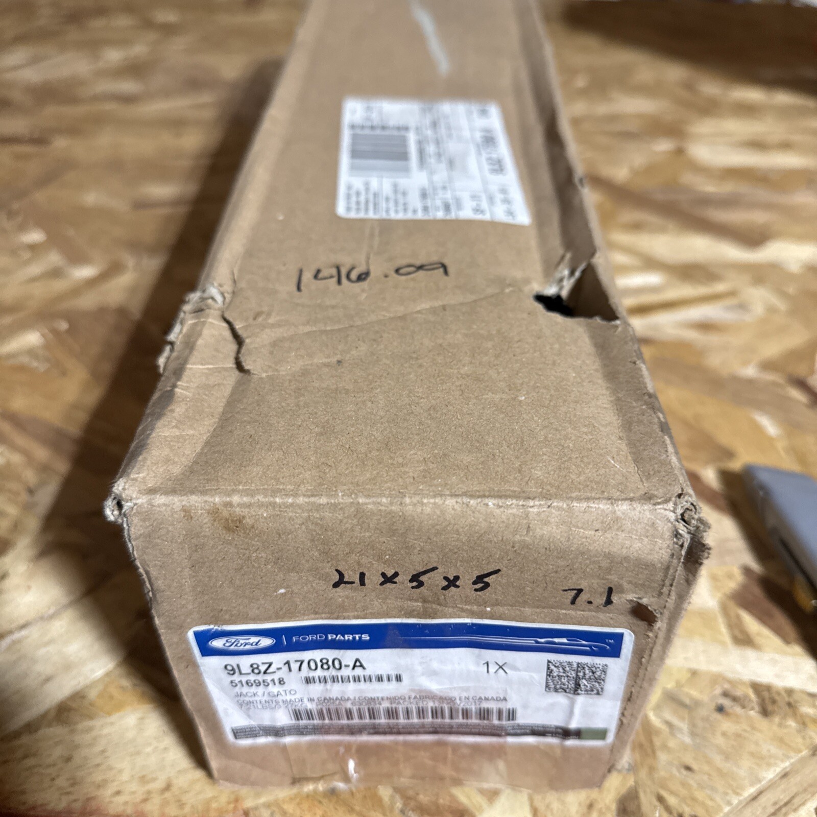 Genuine Ford Jack Assembly 9L8Z-17080-A