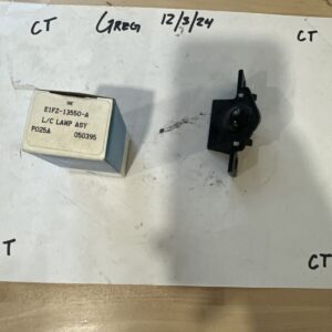 Genuine Ford License Plate Lamp / Lens NOS E1FZ-13550-A