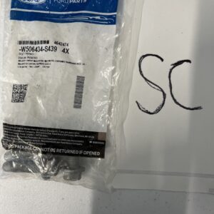 Genuine Ford Lower Impact Bar Bolt W506434-S439 (4 Bolts)