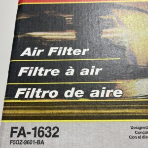 Genuine Ford Motorcraft OEM FA1632 Engine Air Filter F5OZ9601BA