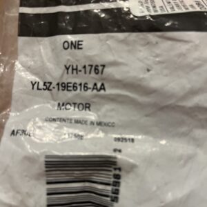 Genuine Ford Motorcraft OEM Motor Assembly YH1767 / YL5Z-19E616-AA NOS