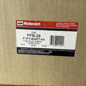 Genuine Ford Motorcraft PFB-26 Fuel Pump F1PY-9A407-AA