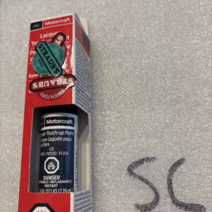 Genuine Ford Motorcraft Touch Up Paint Bottle Stone Blue C8 7431 & Clear Coat