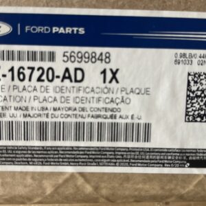 Genuine Ford Nameplate HC3Z-16720-AD