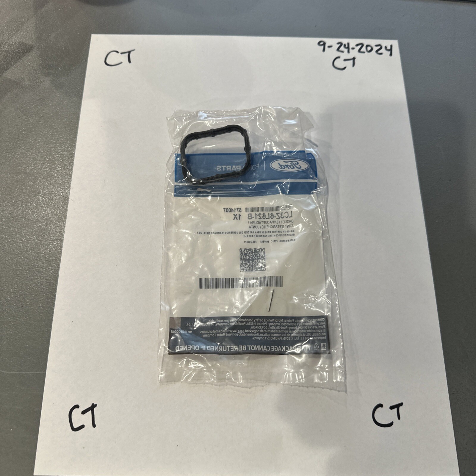 Genuine Ford OE Gasket LC3Z-6L621-B - Image 3