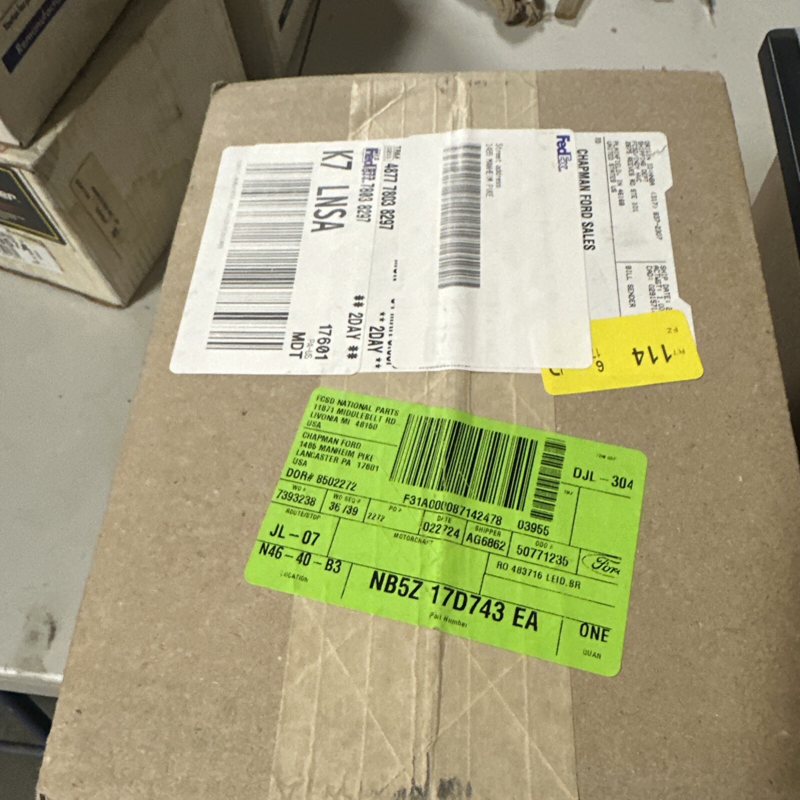 Genuine Ford OEM Cover Nb5z-17d743-ea - Image 3