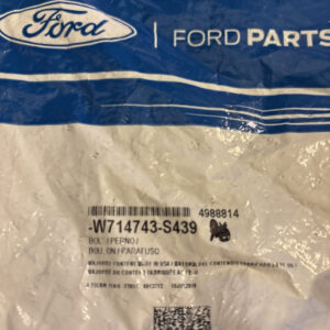Genuine Ford OEM Disc Brake Caliper Bracket Mounting Bolt W714743-S439