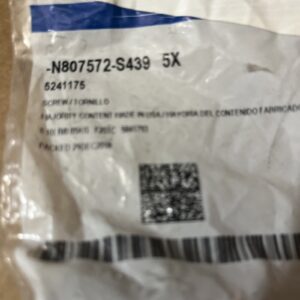 Genuine Ford OEM Hardware Kit -N807572-S439 (5 Pack)