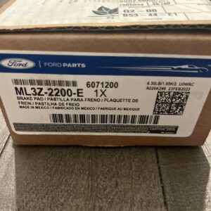 Genuine Ford OEM ML3Z-2200-E PAD - BRAKE 2021-2023 Ford F-150