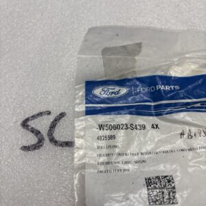 Genuine Ford OEM NOS W506023-S439 Bolts 4 Pack