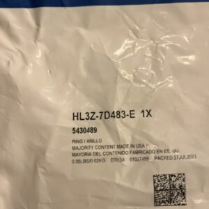 Genuine Ford OEM Snap Ring HL3Z-7D483-E