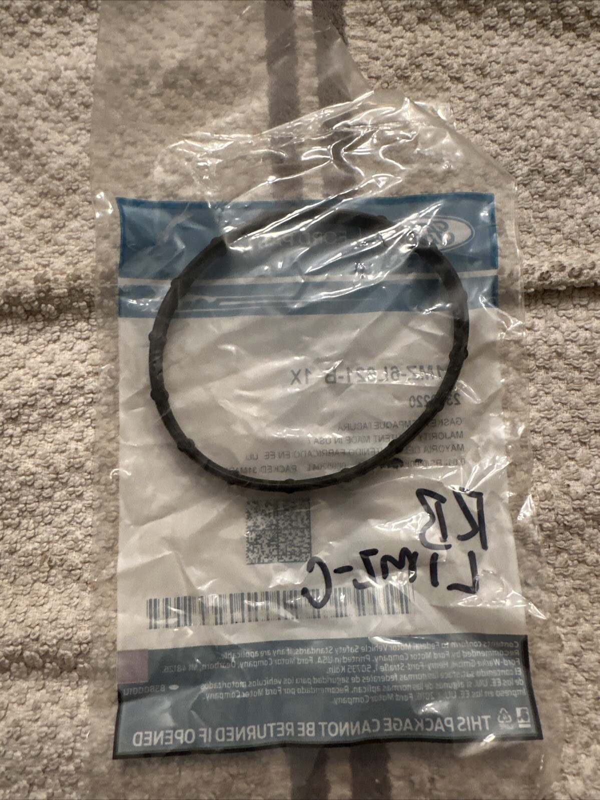 Genuine Ford Oil Cooler Gasket L1MZ-6L621-C - Image 3