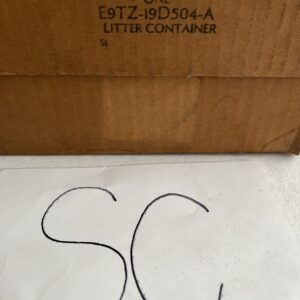 Genuine Ford Ranger Compartment Insert, Black, E97B-19D504-A