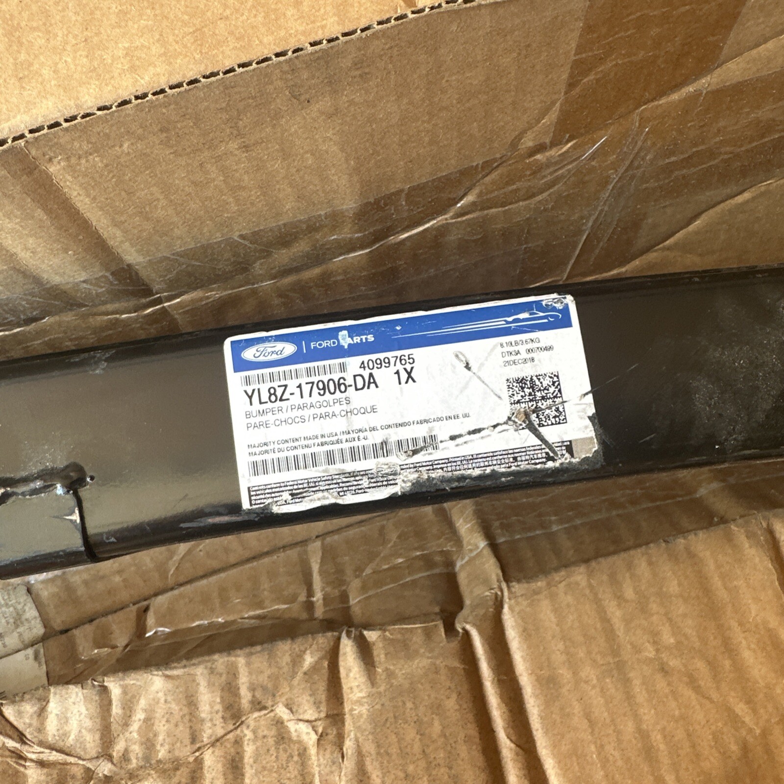 Genuine Ford Reinforcement YL8Z-17906-DA