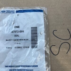 Genuine Ford Seal -87072-S91