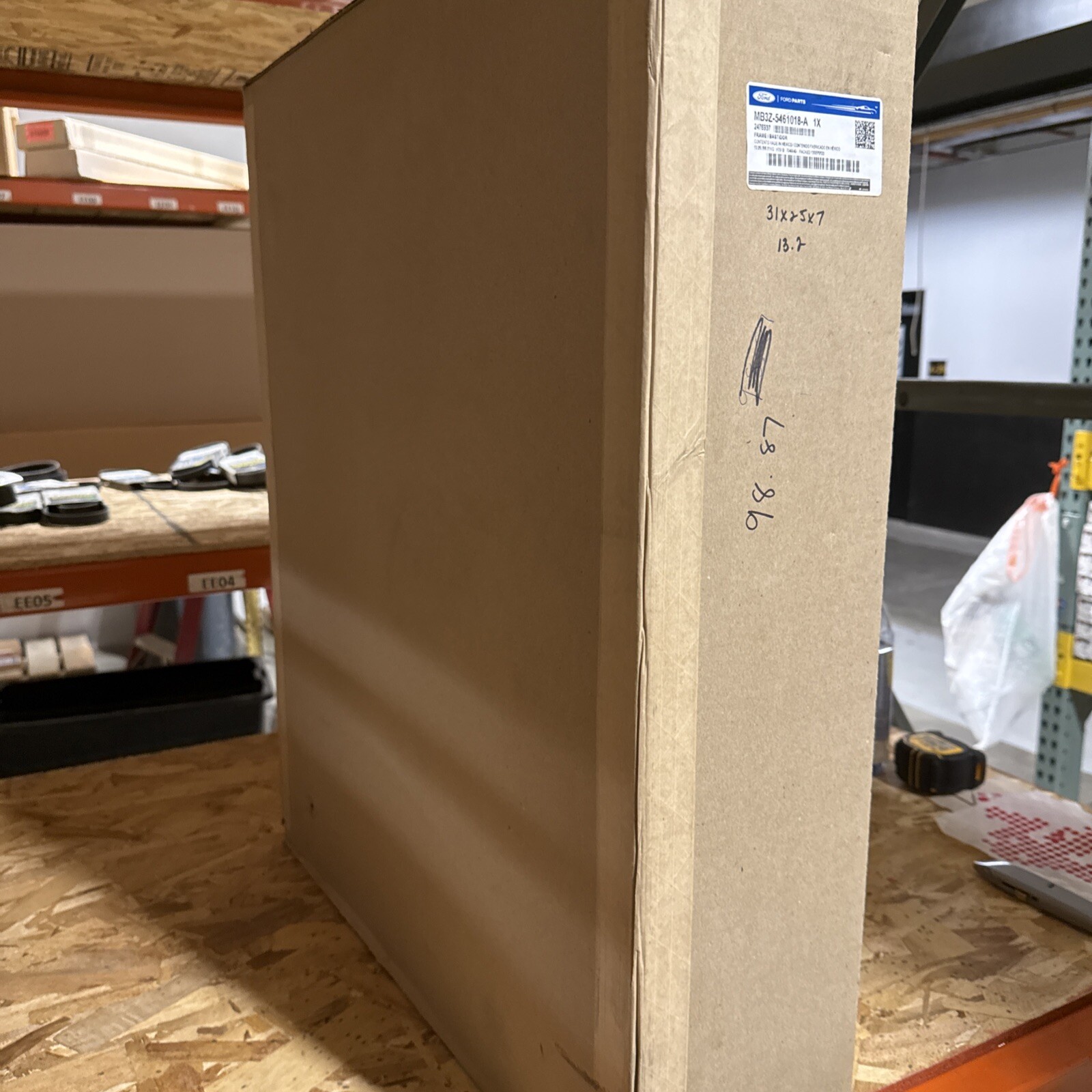 Genuine Ford Seat Back Frame PU5Z-7861018-E - Image 3