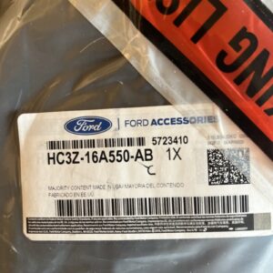 Genuine Ford Splash Guards Molded Front Pair Black HC3Z-16A550-AC