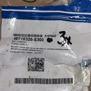 Genuine Ford Spoiler Retainer Nut (QTY 3) W716328-S300