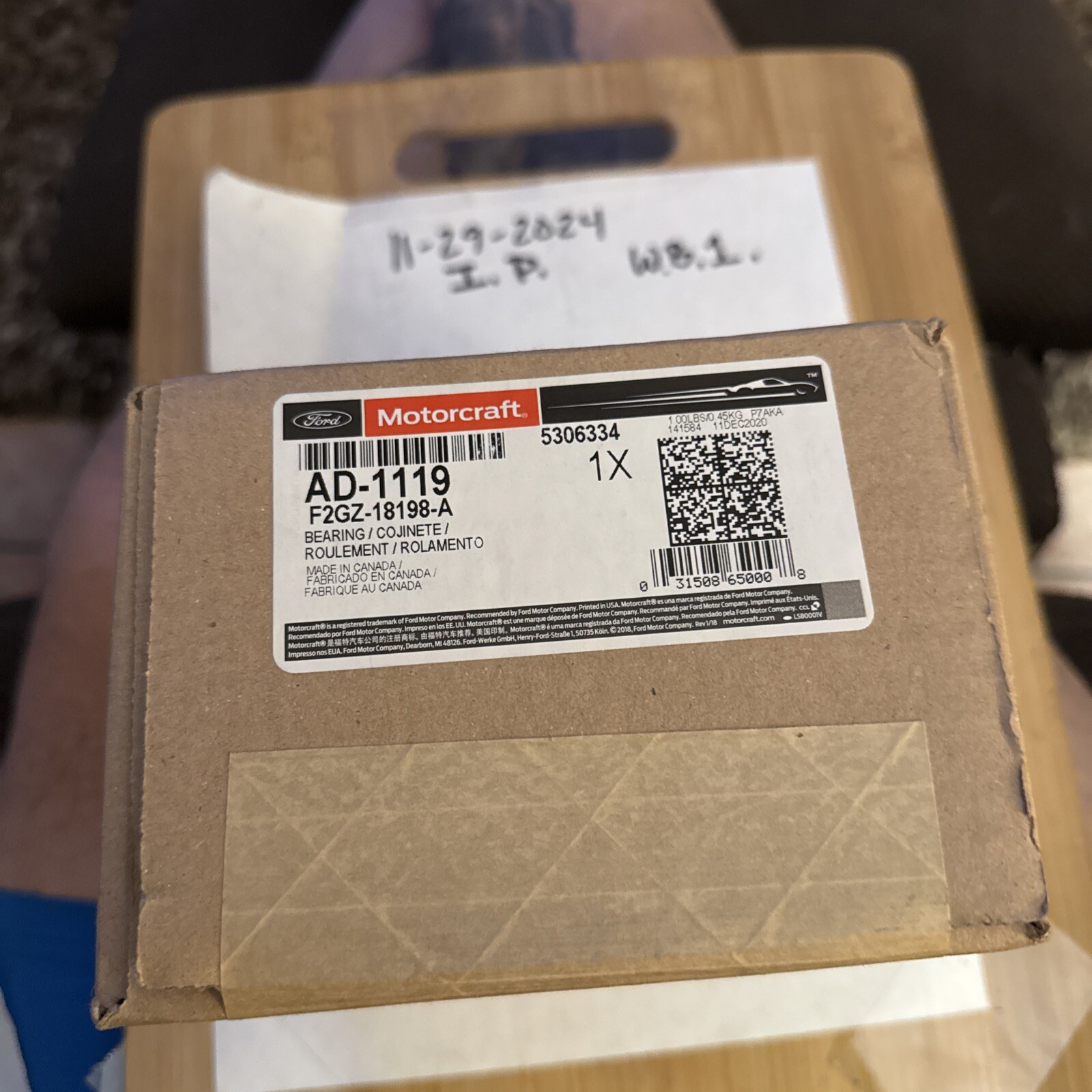 Genuine Ford Strut Bearing F2GZ-18198-B