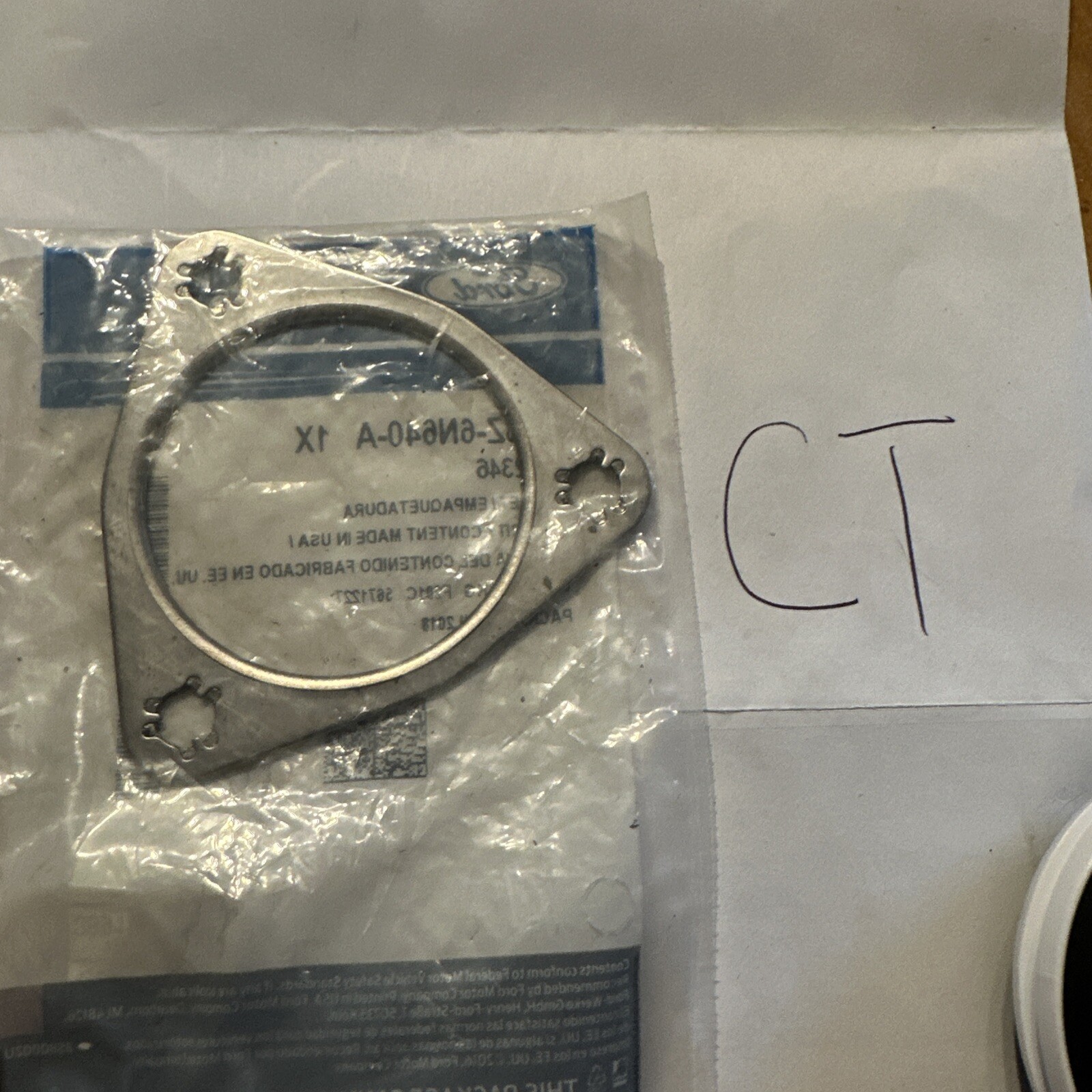 Genuine Ford Turbocharger Gasket 8C3Z-6N640-A - Image 3
