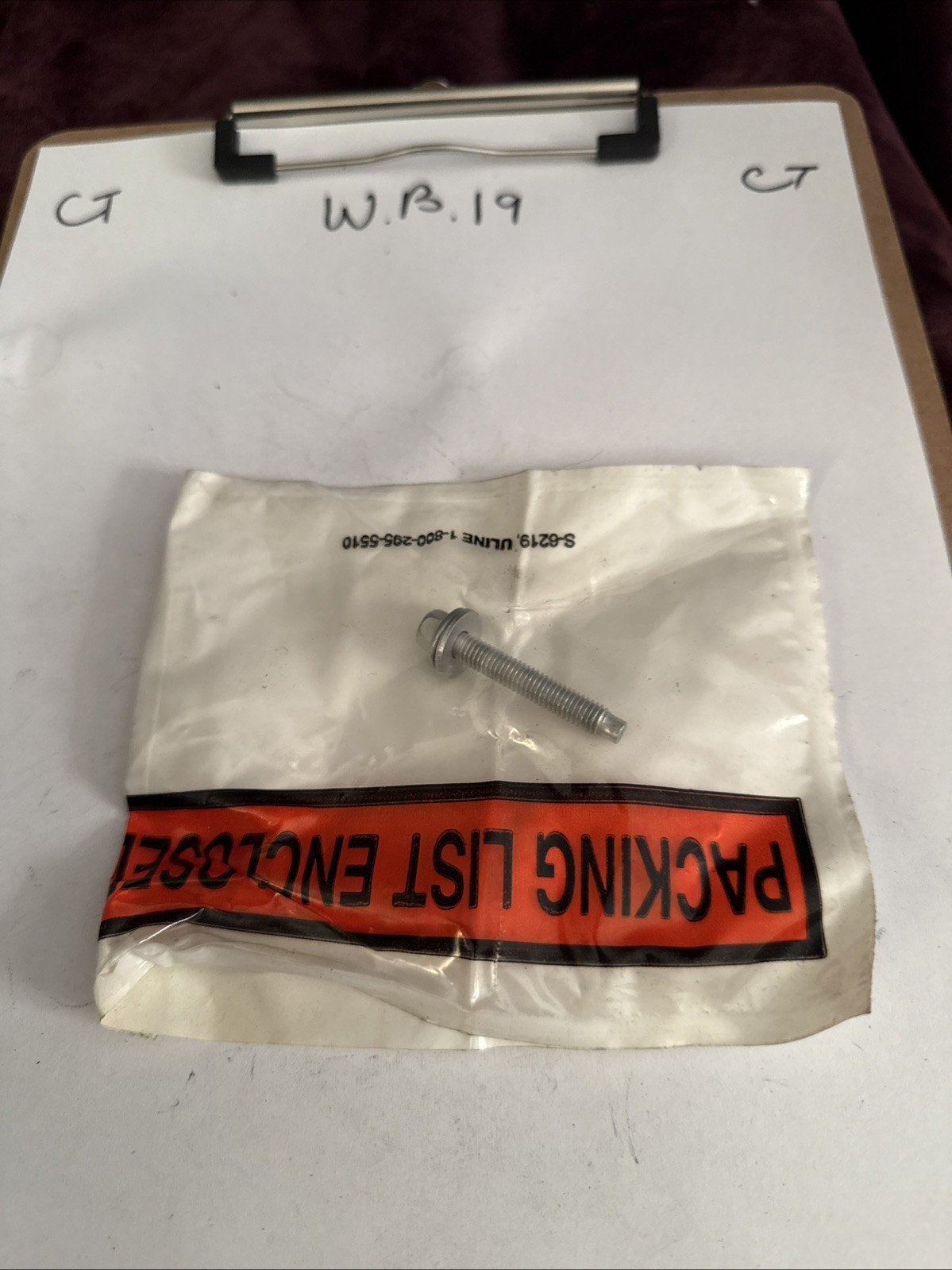 Genuine Ford Water Outlet Bolt -W503280-S437 - Image 3