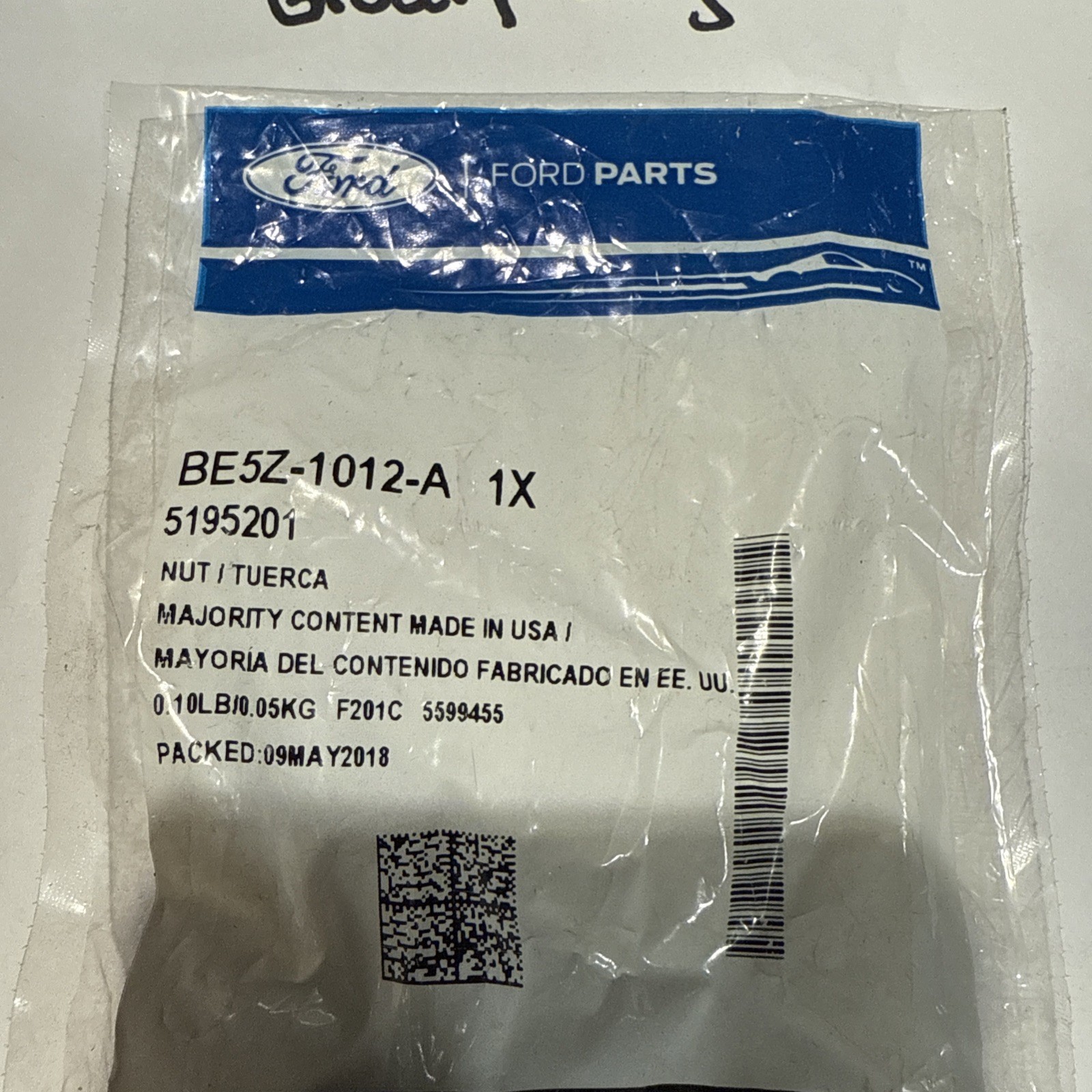 Genuine Ford Wheel Nut BE5Z-1012-A - Image 3