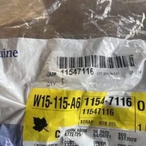 Genuine GM 11547116 STRAP,HTR OTLT HOSE