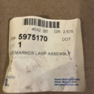 Genuine GM 5975170 Lamp Assembly, Rear Side Marker 1989-1996