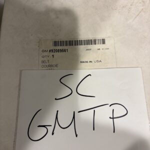 Genuine GM 92089561 Belt, Water Pump & Generator & P/S Pump