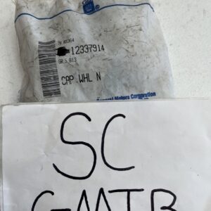 Genuine GM Lug Nut Cap Gray 12337914 88-96 Corvette 88-92 Firebird 88-99 Camaro