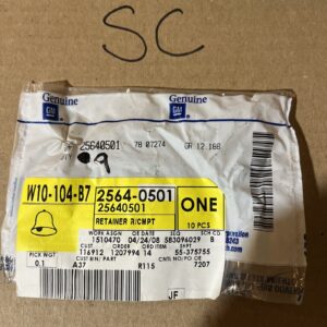 Genuine GM Multi-Purpose Retainer 25640501 NOS QTY 1