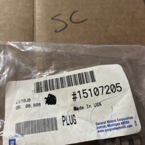 Genuine GM OEM Plug 15107205 Sold Individually