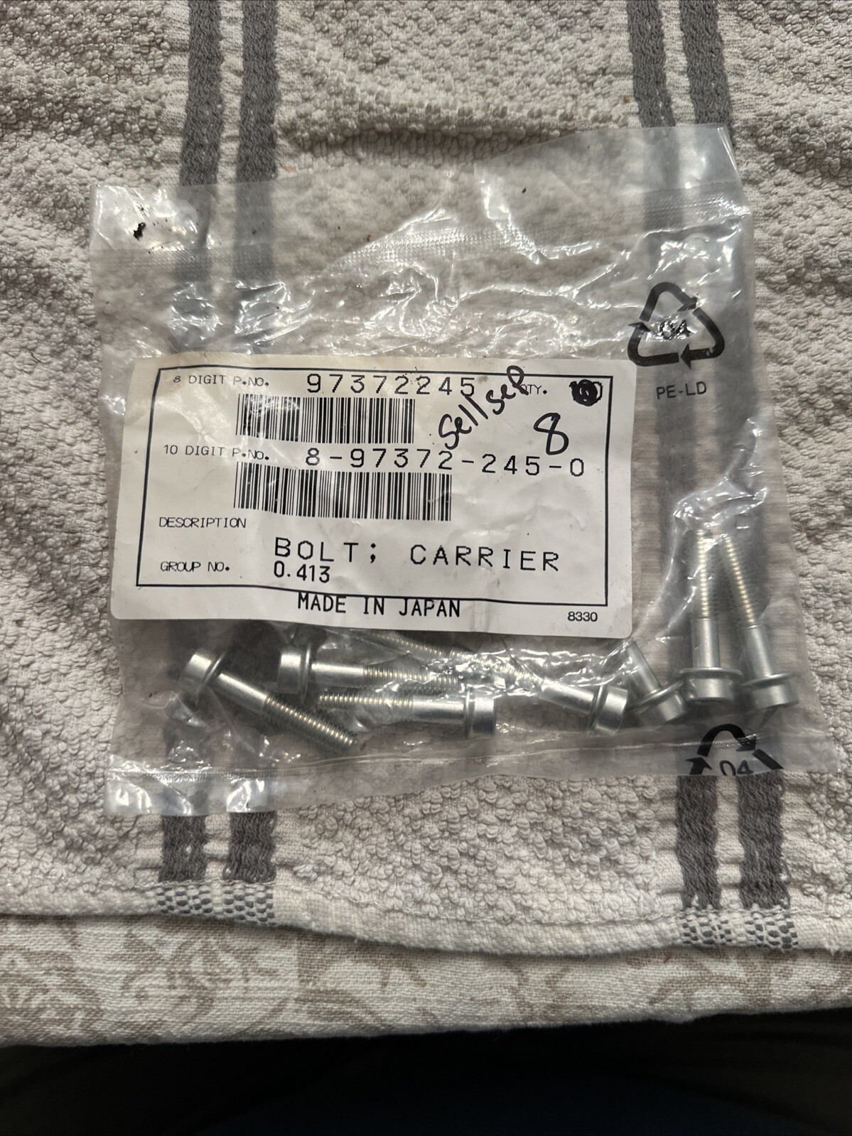 Genuine GM OEM Valve Cover Bolt GM Part 97372245 (Sold Individually)