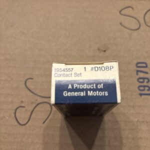 Genuine GM OEM Vintage Delco Remy D108P Contact Set Points 1954557 NOS