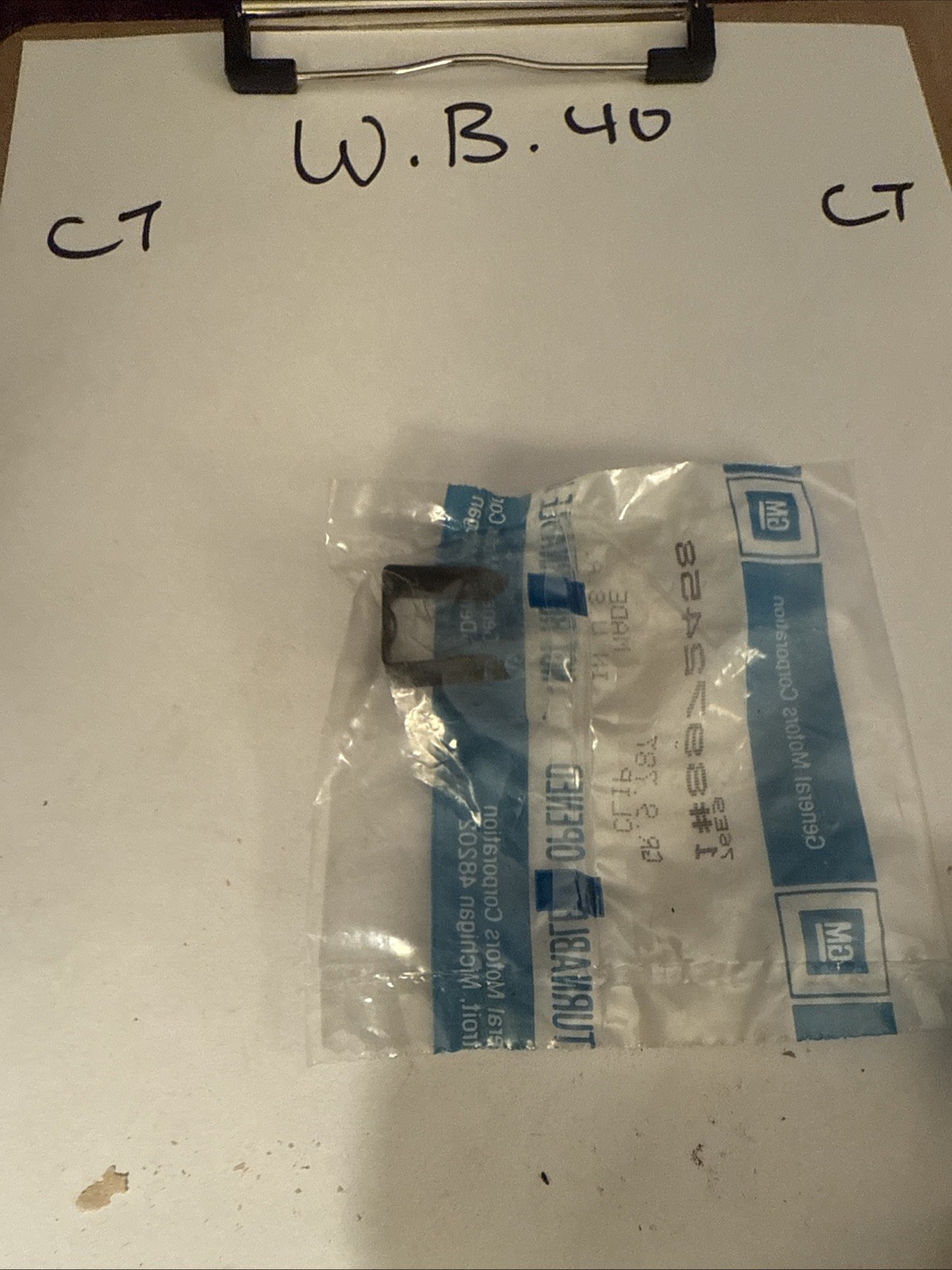 Genuine Gm Clip 8972458 Nos OEM - Image 3